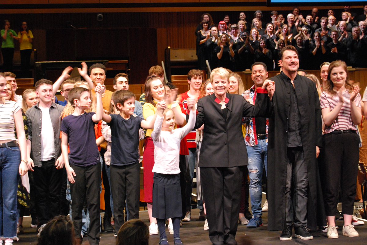 GillEOneill's tweet image. Fantastic performance of Bernstein&apos;s Mass at the Royal Festival Hall last night. @pauloszot @marinalsop #voicelab