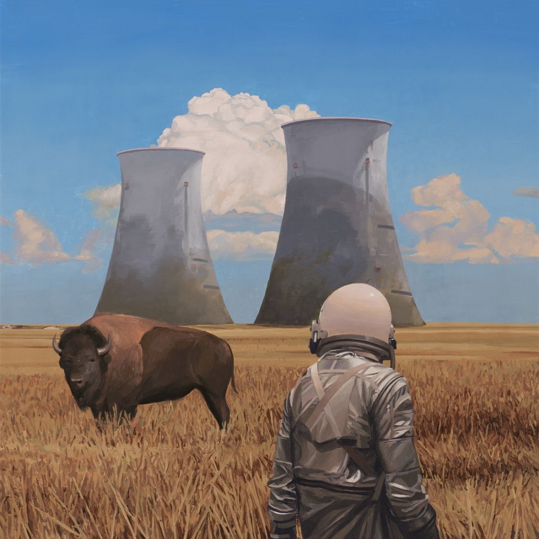 ptburch's tweet image. Enjoyed these! Scott Listfield's pop culture paintings of an astronaut exploring a future Earth buff.ly/2GqP5gf #popart #art