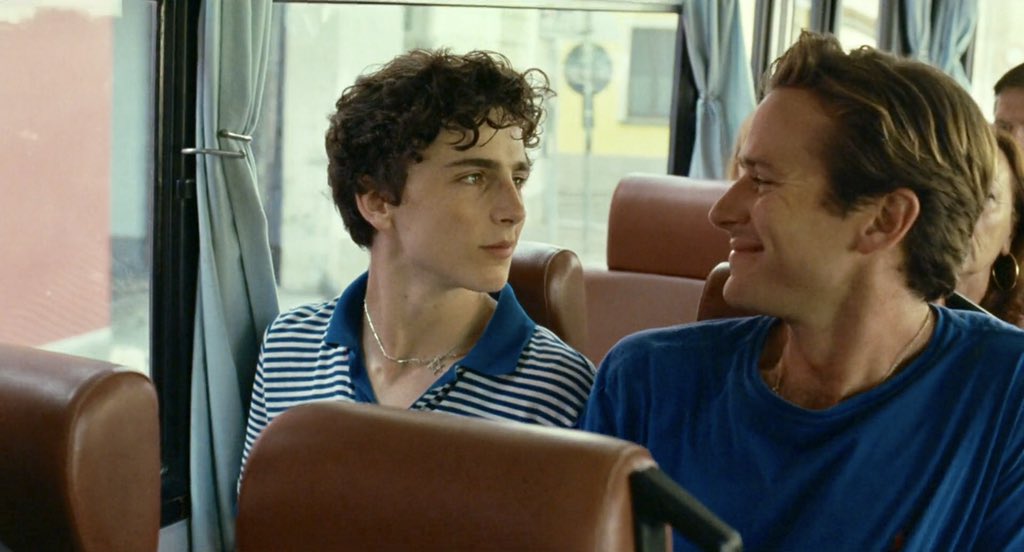 ( #19)when Oliver couldn& #39;t keep his excitement anymore knowing that he and Elio will be alone in Rome and the fact that they can do whatever they want whenever and that they dont have to sneak and be quiet this time