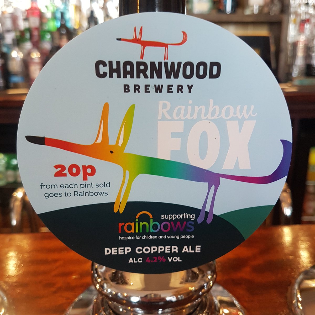 thewhitebearsb's tweet photo. Our guest ale on now @thewhitebearsb 20p from each pint sold goes to rainbows charity. Even more reason 😁 @charnbrew @RainbowsHospice #whitebear #steaminbilly #burgersandbrews #realales #charnwood #rainbowshospice https://t.co/JFPhBZ7ZGz