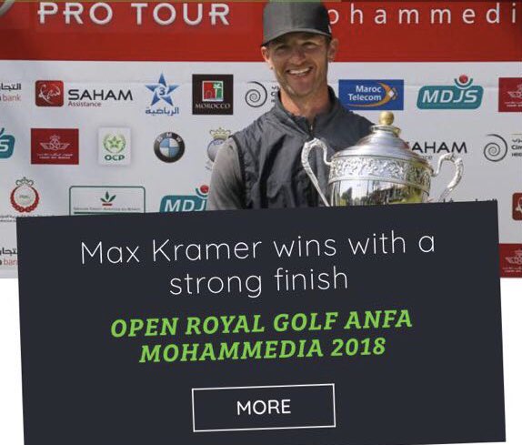 Well done Max Kramer for winning on the <a href="/ProGolfTour/">Pro Golf Tour</a> Keep holing those putts.