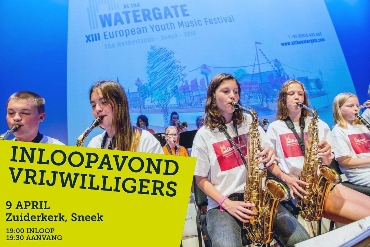 atthewatergate's tweet photo. Komt u maar! ☕
Deze week hebben we twee verschillende inloopavonden waar we een heleboel praktische informatie zullen delen over ons mooie evenement.
Maandag komen vrijwilligerszaken aan bod en dinsdag draait om de pop-up hostels op scholen. Tot dan! #atthewatergate #festival https://t.co/6Ouw27BOEg