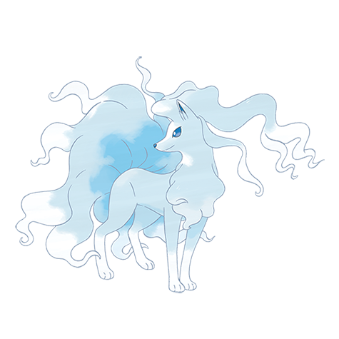 PokeNationalDex's tweet photo. 038 It creates drops of ice in its coat and showers them over its enemies. Anyone who angers it will be frozen stiff in an instant. #Pokemon #Pokedex #AlolaNinetails https://t.co/kDyzh4C7gf