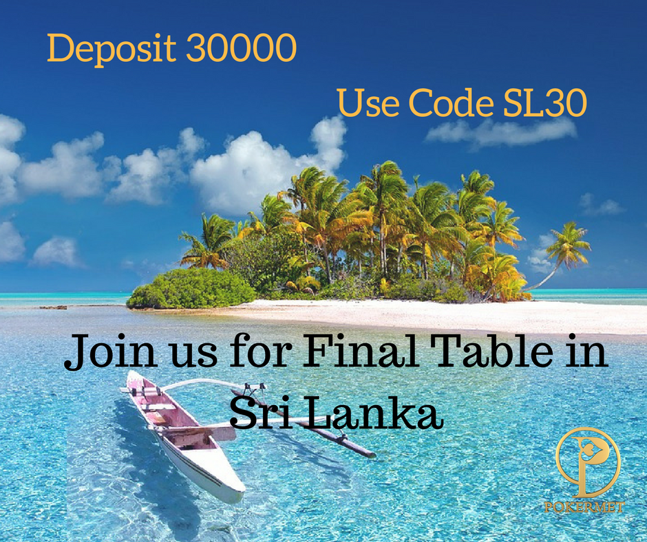 PokerMet's tweet photo. Get Ready for Sri Lanka!
Deposit 30K, Use Code SL30 and join us in Sri Lanka
Register - https://t.co/spIOGKWNLf     
#pokermet #wherekingsplay #tournament #onlinegame #esports #poker #cardgame #srilanka #cashgames #GamesWorkshop https://t.co/BvA995WhD2