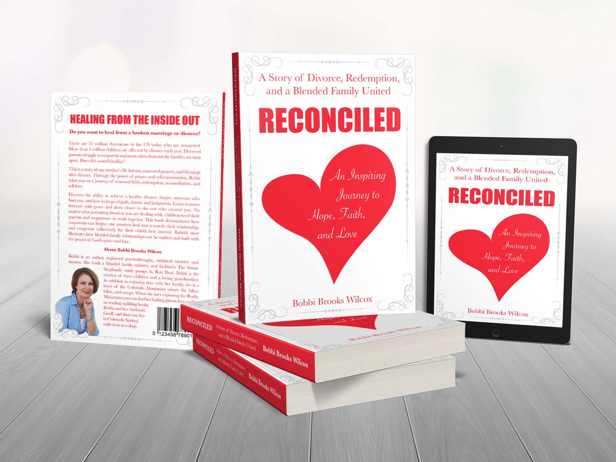 FluxyArtDesign's tweet photo. Here is a #simple and #minimalistic #bookcover we #designed. It is in #elegant red and white color with decorative elements. The #heart grabs all the attention because the main point of this book is #Reconciliation and healing your #heart. ❤️📕 https://t.co/x4OqQ1jfSQ