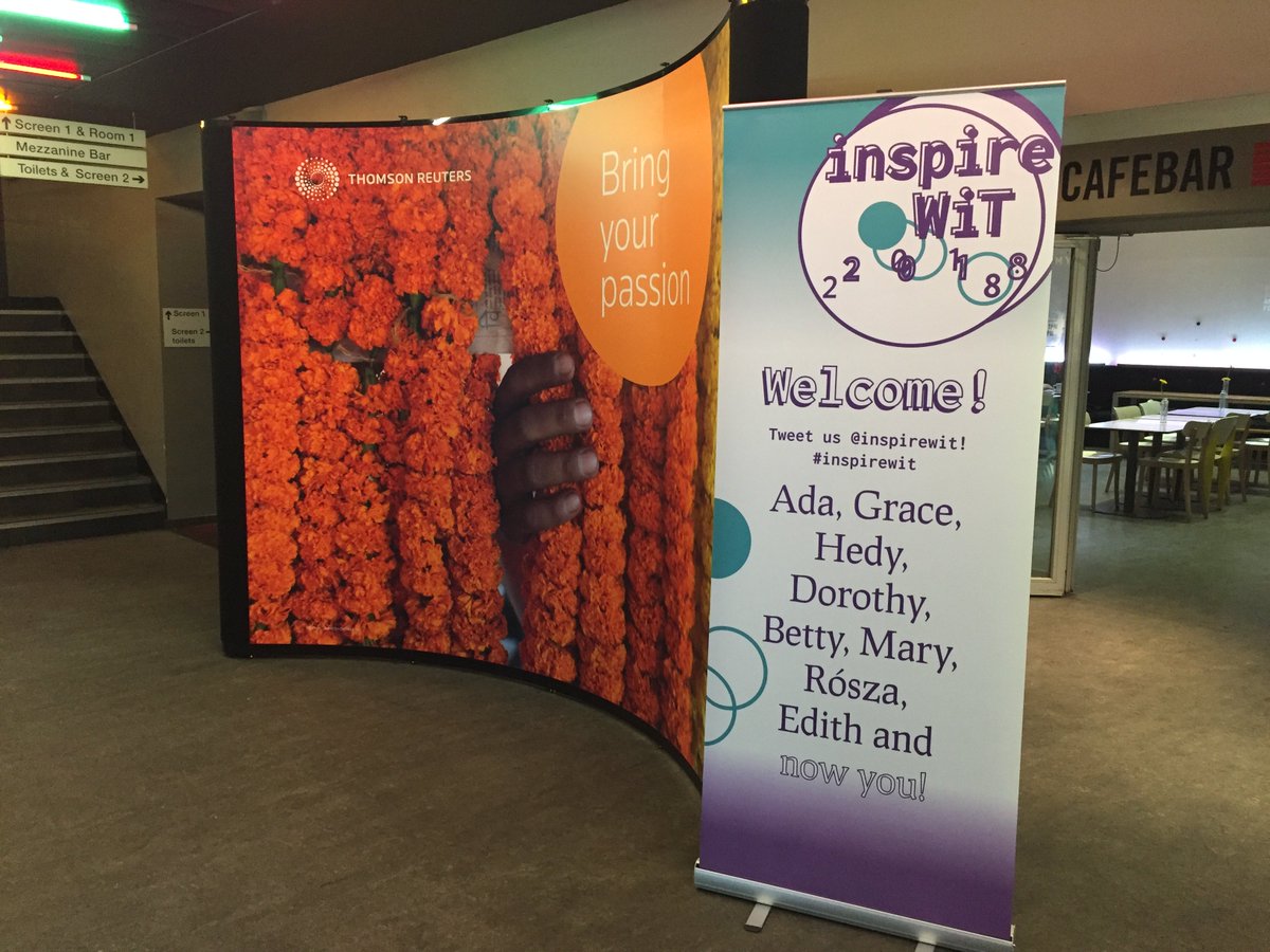 We're incredibly proud to be the lead sponsor of #inspireWiT today &amp; having the opportunity to support this amazing event in #nottingham for the second year in a row!
#thomsonreuters
#workingattr