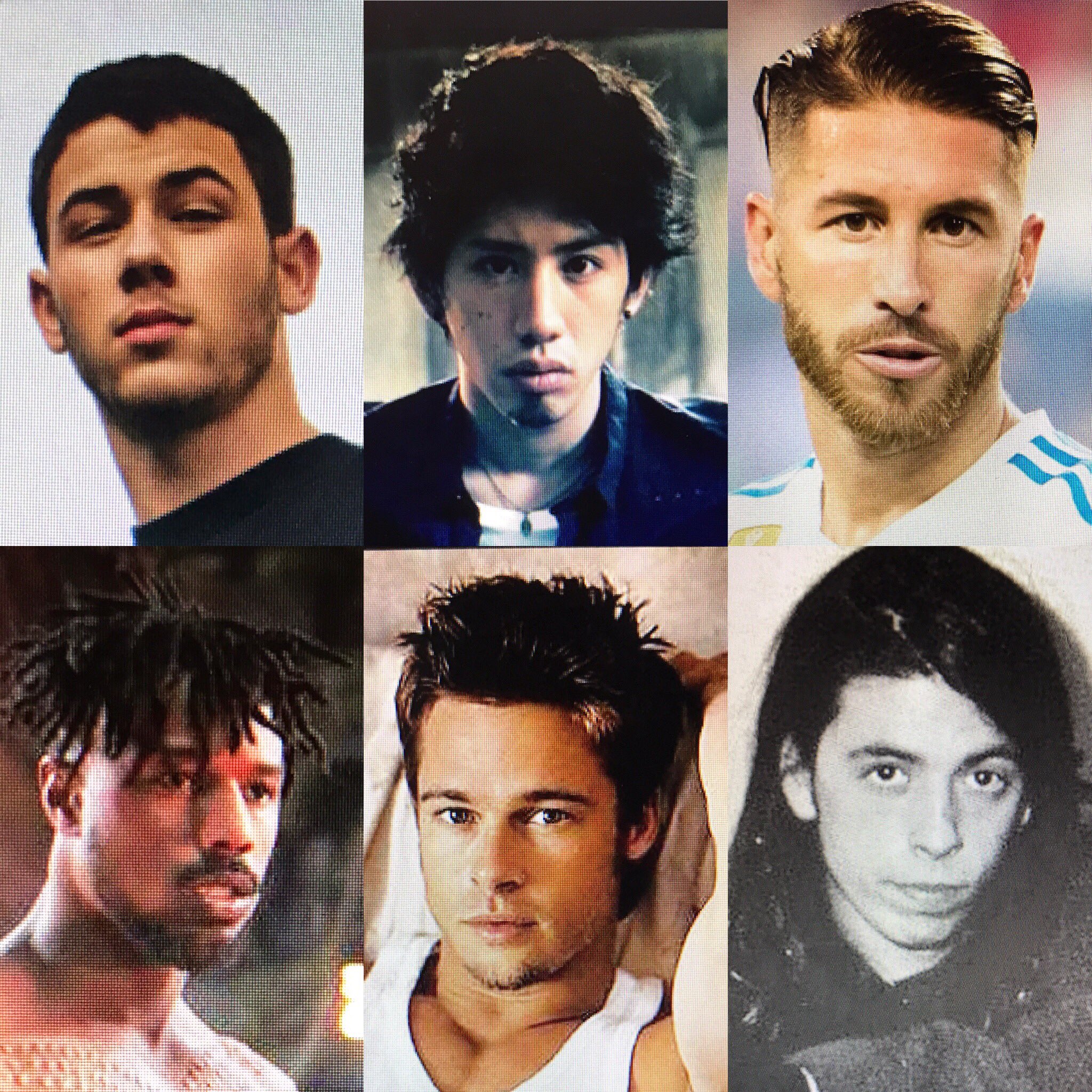 Kanekin Fitness 自分が似てると一番言われる有名人まとめ Www 1 Nick Jonas 2 Takahiro Moriuchi 3 Sergio Ramos 4 Michael B Jordan 5 Brad Pitt 6 David Grohl T Co Gpxgreksx4 Twitter