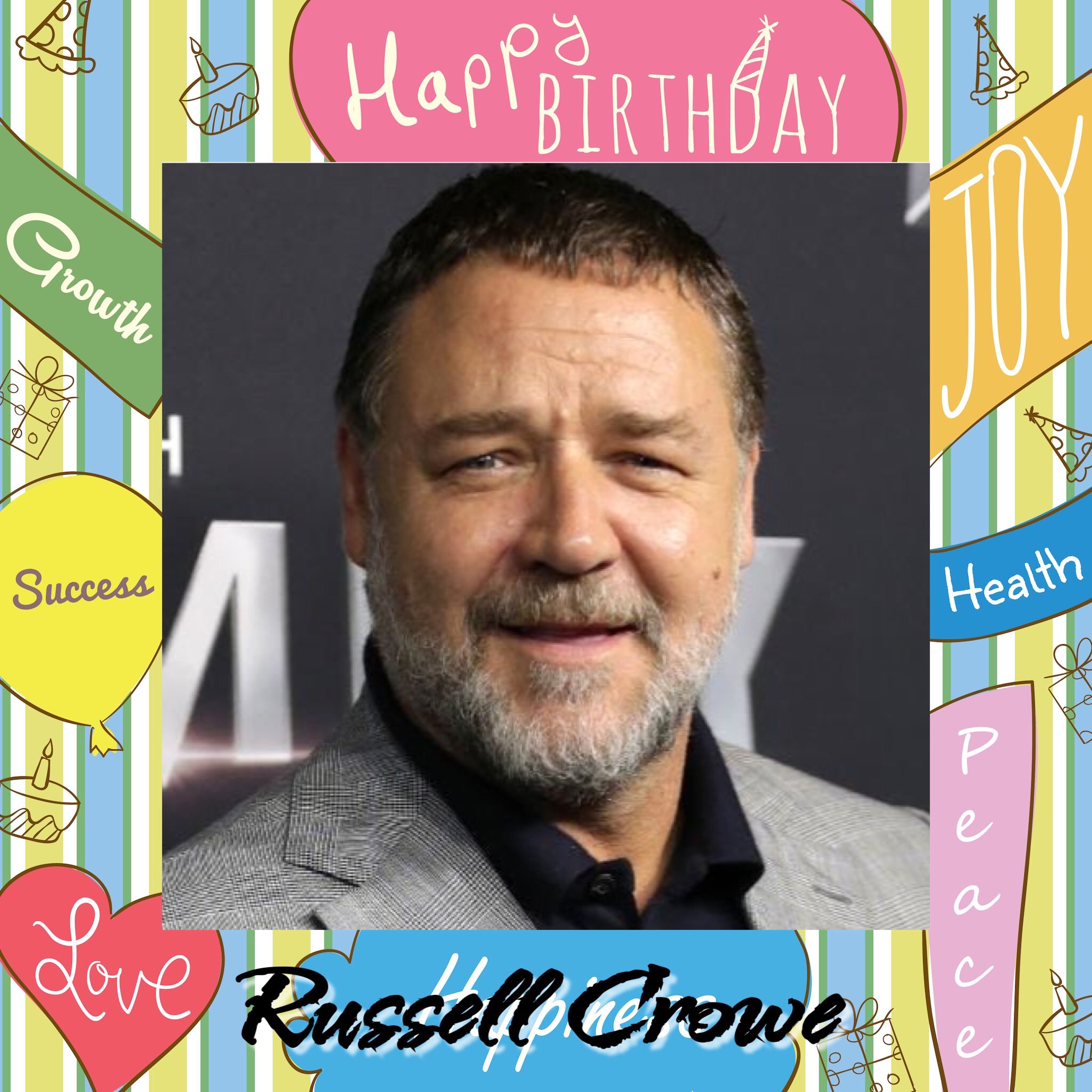 Happy Birthday to Russell Crowe, Duncan James & John Oates    If it\s your Birthday today have a wonderful Day xx 