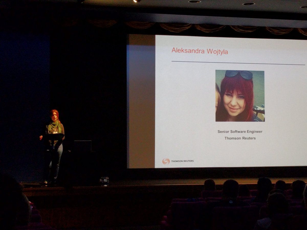 jordan90310's tweet photo. .@Lampamponi getting us all laughing with her humourous reflection of her career so far! #workingatTR https://t.co/TBzQa3B8wd