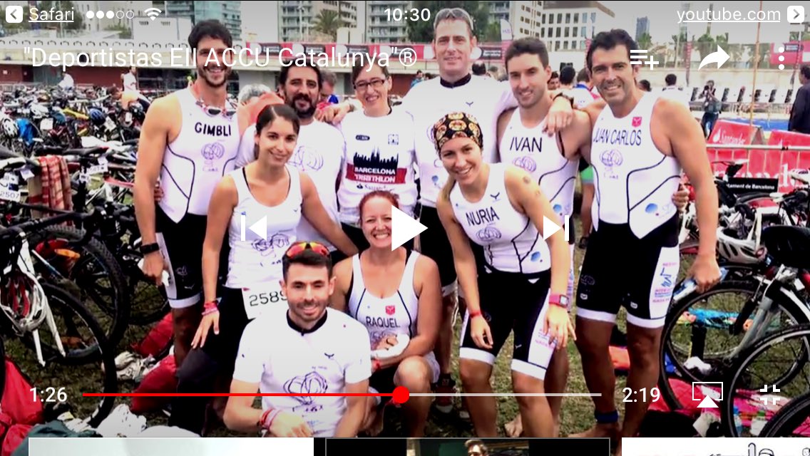 ACCUCatalunya's tweet photo. "Se puede afrontar la enfermedad como un reto, no como un inconveniente" ... @deportistas_eii @ACCUCatalunya #EII #Crohn #CU #DMAF2018 #AgitaMundo #Gentactiva 📽 https://t.co/dGJi5bBPXW https://t.co/jSszZHidFZ