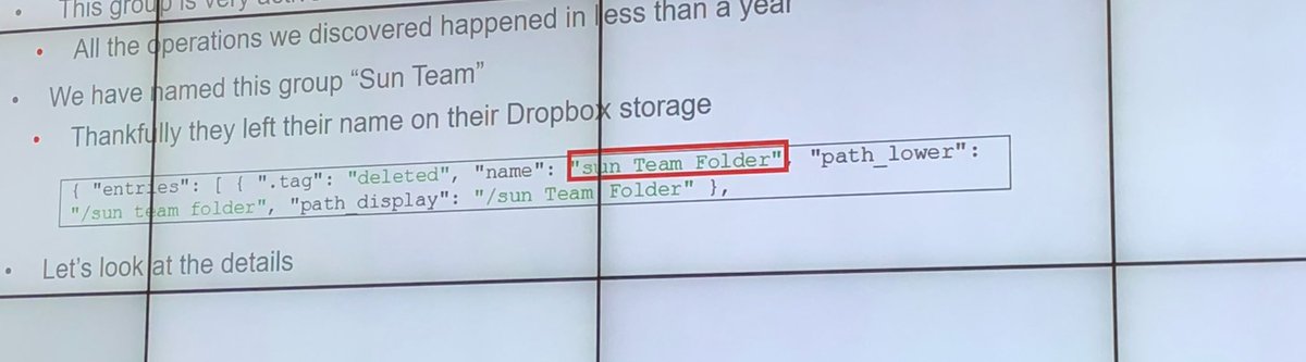 juanandres_gs's tweet photo. Along a tour of new NK malware, @binerdd and @boinya introduce a new threat actor calling themselves Sun Team, three types of malware, targeting NK defectors on KakaoTalk and using GDrive and Dropbox for drops #OPCDE2018 https://t.co/ayISZdtaP6