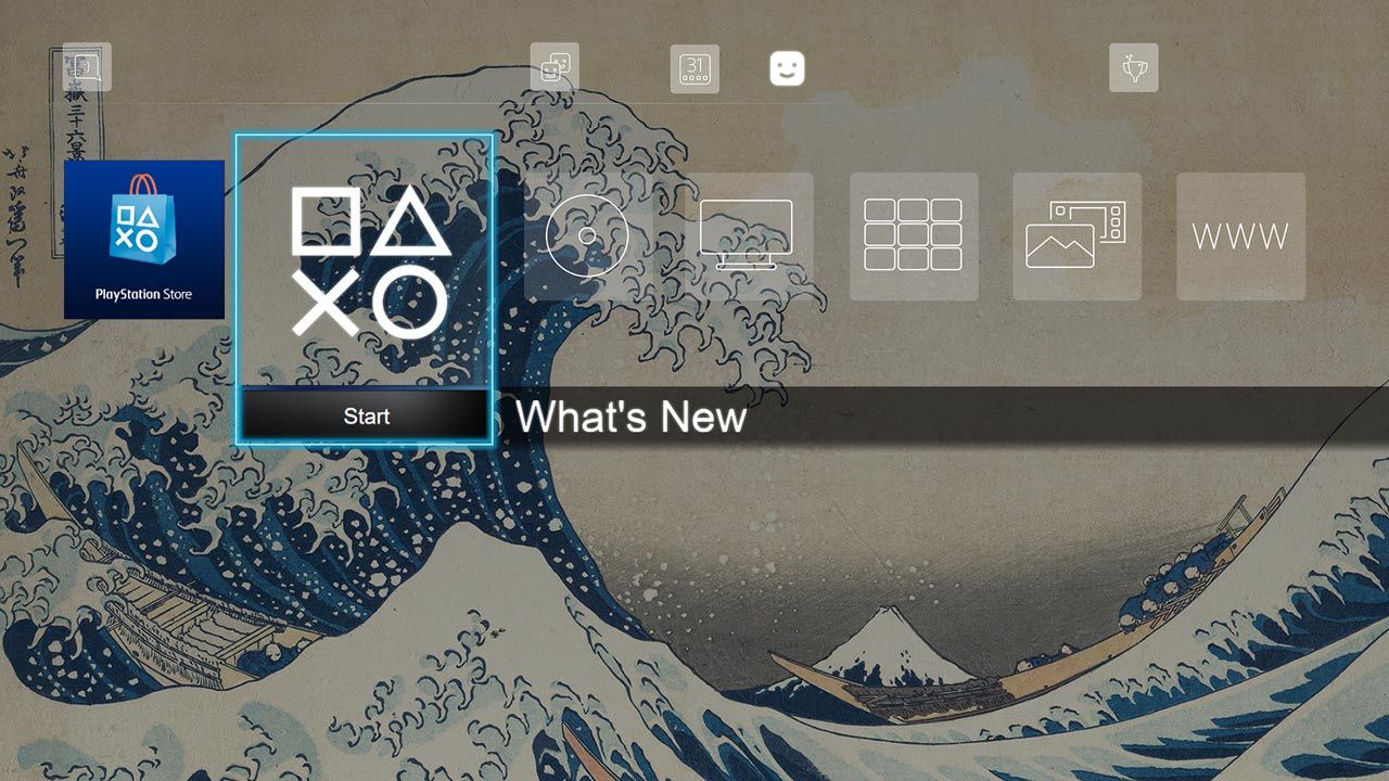 BestPS4Themes on Twitter: "Afloat in the Great Wave Off Kanagawa With Upgraded Icons only on PlayStation®! Buy: | Discover: https://t.co/DDLfvTYeDt #playstation #sony #dynamic #theme #bestps4themes #slyde https://t.co ...