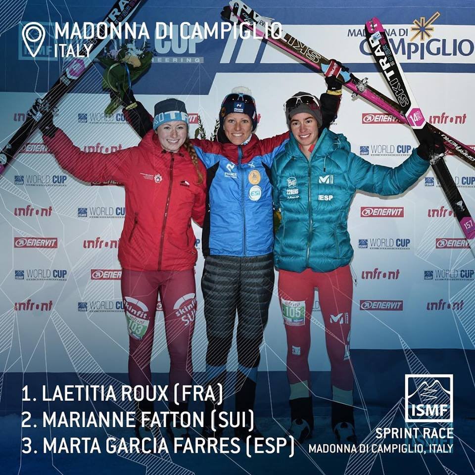 tanyanaville's tweet photo. 👍👍Et notre championne @LaetiRoux revient en force!!!👍👍

1 ère place 🥇 à la dernière manche de coupe du monde de ski-alpinisme en sprint!!
💪 félicitations!
🎿 
C’est notre passage sur @8montblanc qui lui a donné des ailes 😉

#skimo https://t.co/waJ0VAOKJX