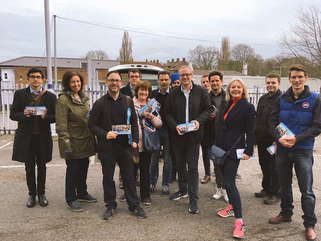 Great team out in Eltham South today supporting @MattCElthamSth @nigelfletcher and @ElthamTories #ToryCanvass #ListeningToLondon