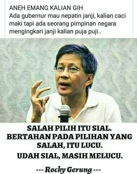 Karni Ilyas On Twitter Ilc Dalam Politik Kebodohan Itu