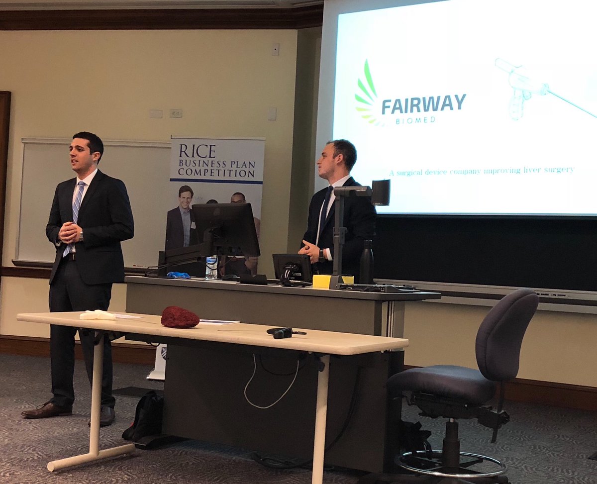 setton_lab's tweet photo. And @WashUengineers Fairway Biomed continues to do well in pitch competition at #RBPC2018 - a great team of #BME students &amp; @WUSTLmed MD https://t.co/QZr3X38NyU