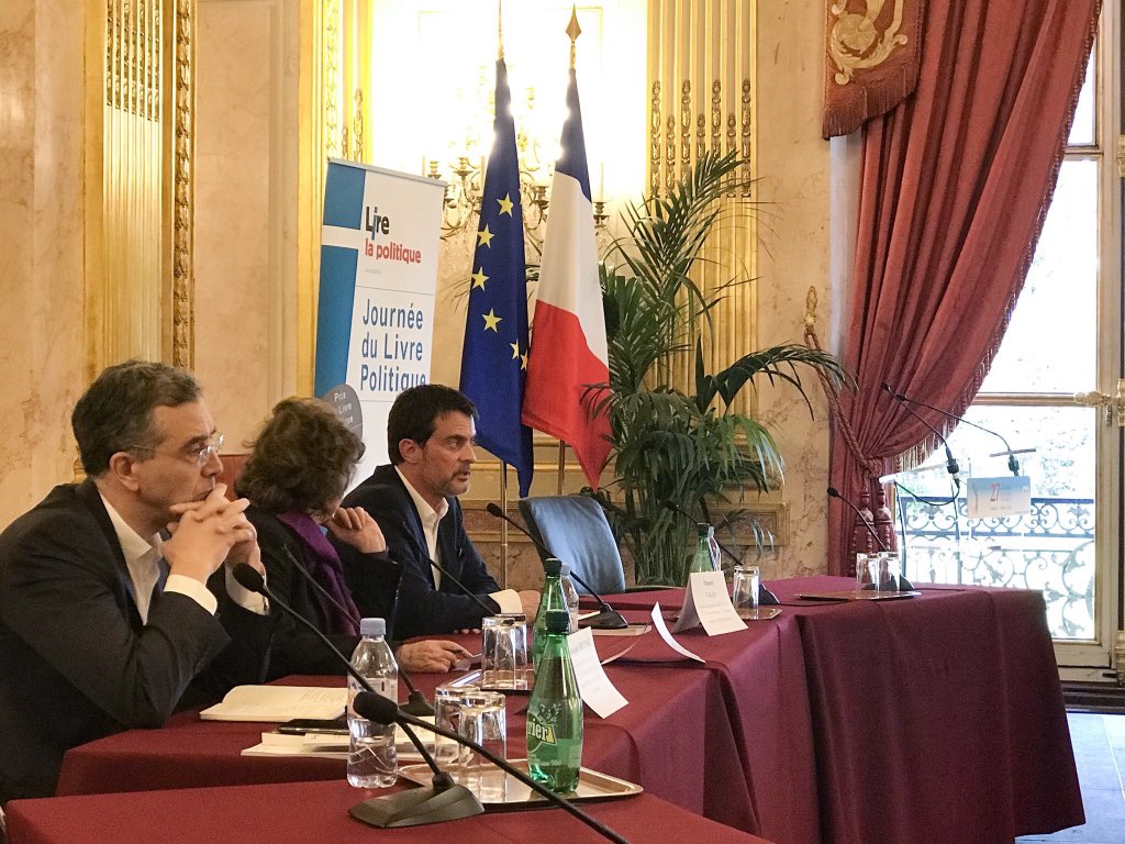 Fondapol's tweet photo. Pour @ManuelValls, "l'Europe, qui a longtemps dominé le monde, sent aujourd'hui qu’elle perd sa place historique. La crise migratoire, les guerres et la menace terroriste lui donnent une nouvelle occasion de faire de l'histoire" #JLP2018 @DominiqueReynie @Fondapol https://t.co/xeSFmwL0yk