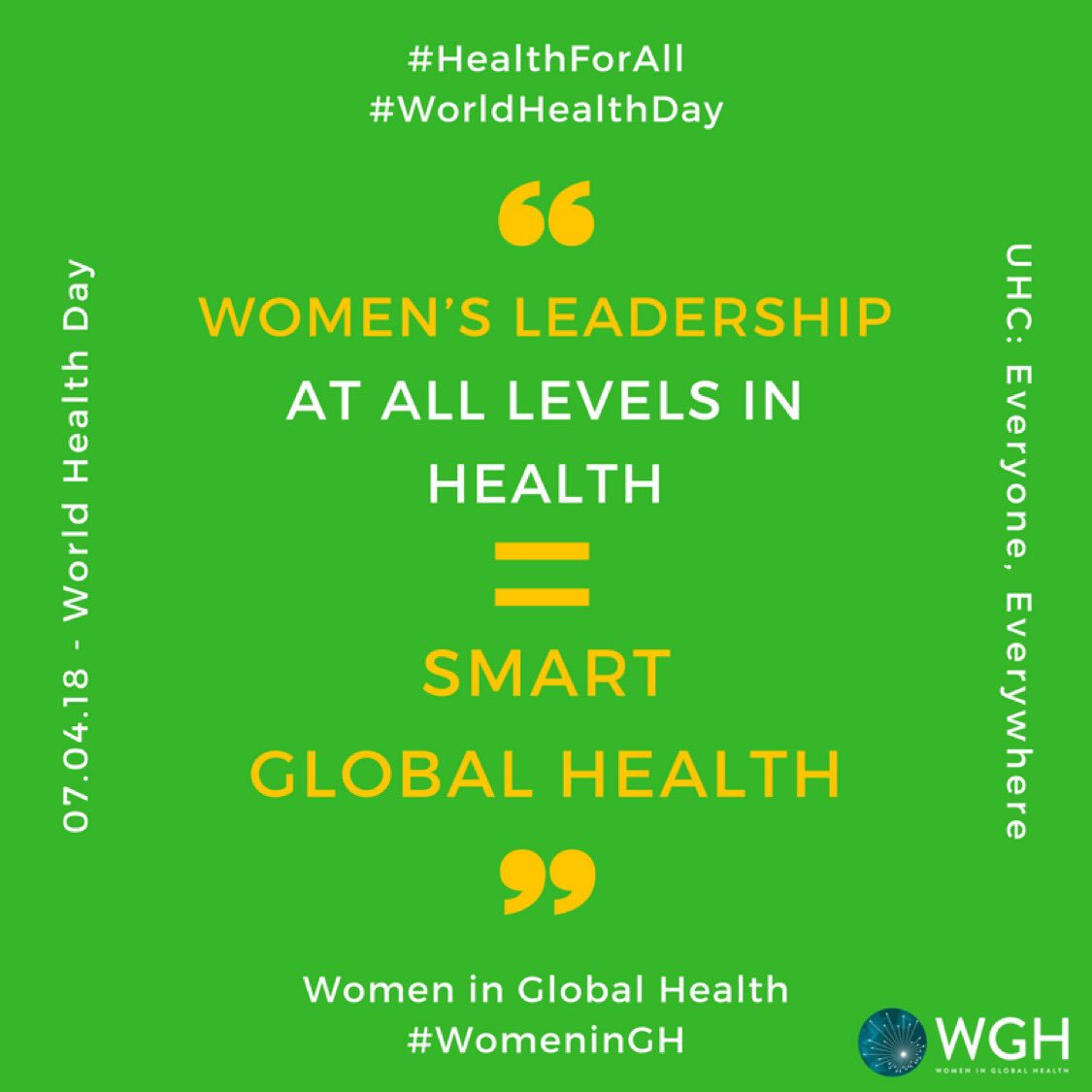 Dr. Roopa Dhatt (@roopadhatt) on Twitter photo What does #HealthForAll look like & how do we get to it? The vision = reaching all 5 Billion people who lack access to affordable, quality care. The road is #UHC2030 . All people have role, but the drivers are 🚺. <a href="/womeninGH/">Women In Global Health</a> #WorldHealthDay #WorldHealthDay2018 #WomeninGH #WHA71 What does #HealthForAll look like & how do we get to it? The vision = reaching all 5 Billion people who lack access to affordable, quality care. The road is #UHC2030 . All people have role, but the drivers are 🚺. <a href="/womeninGH/">Women In Global Health</a> #WorldHealthDay #WorldHealthDay2018 #WomeninGH #WHA71