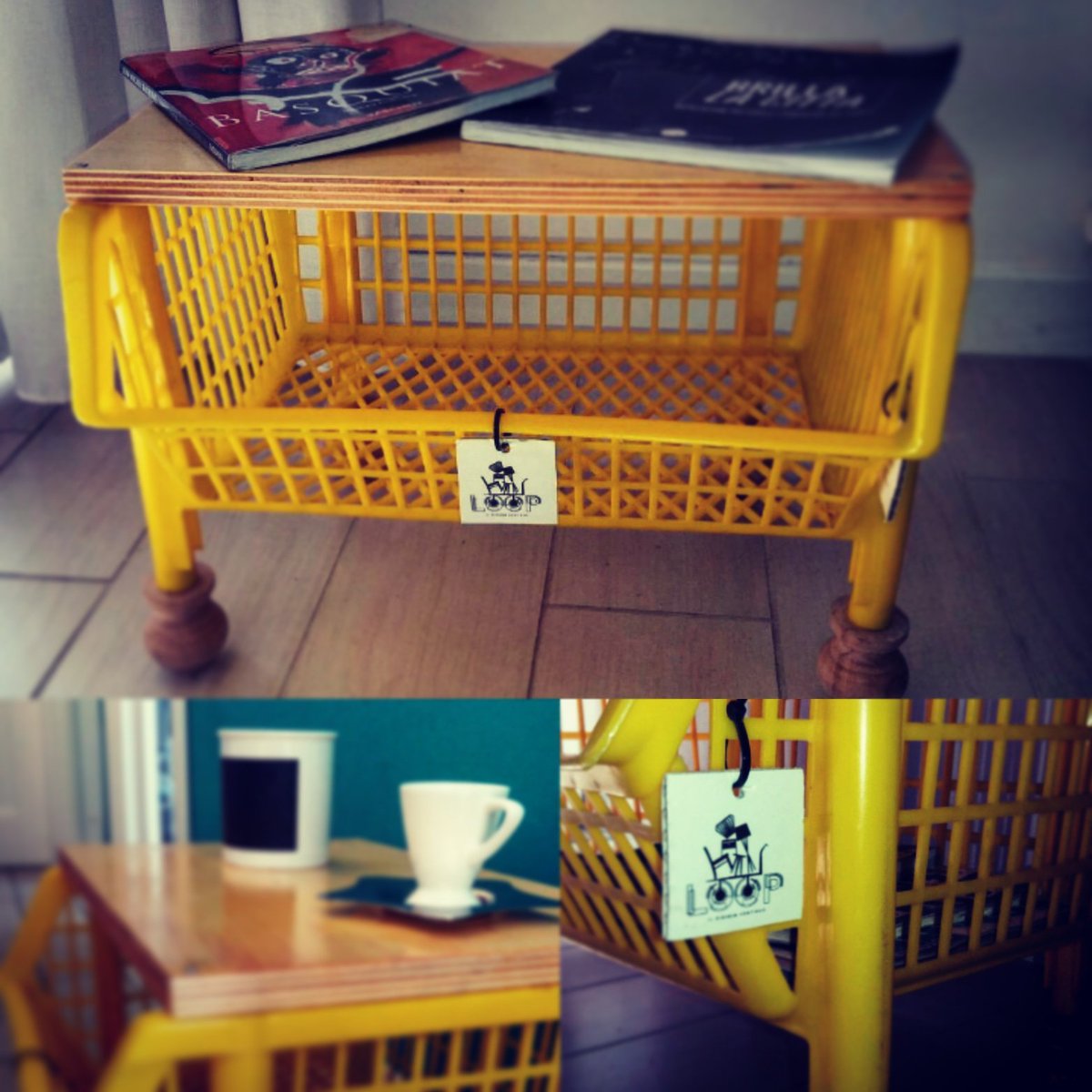 Loop_______'s tweet image. #loopriciclocontinuo #coffetable #riciclocreativo #design #artigianato #handmade