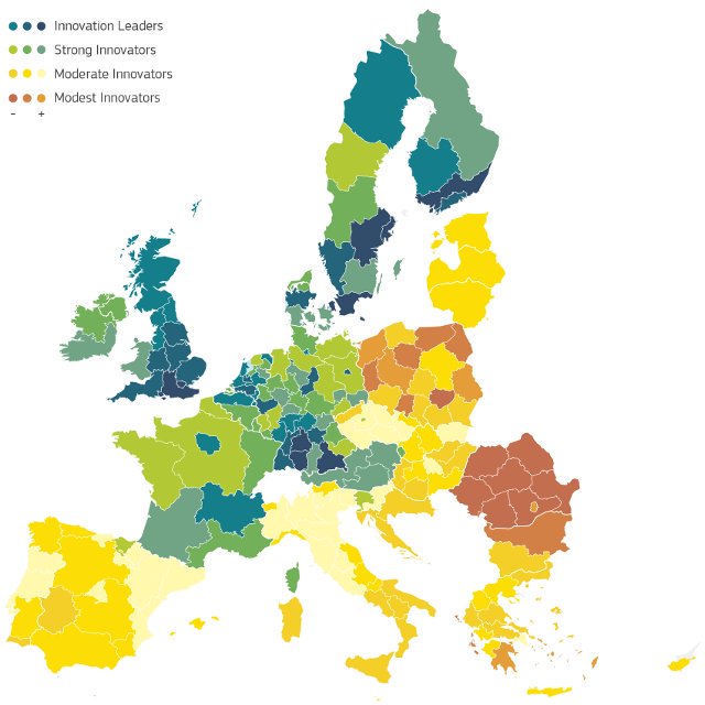Luca_Gualtieri1's tweet photo. Here the most #innovative regions in #Europe and the italian gap. #innovation https://t.co/Ky8Ws9LDfZ