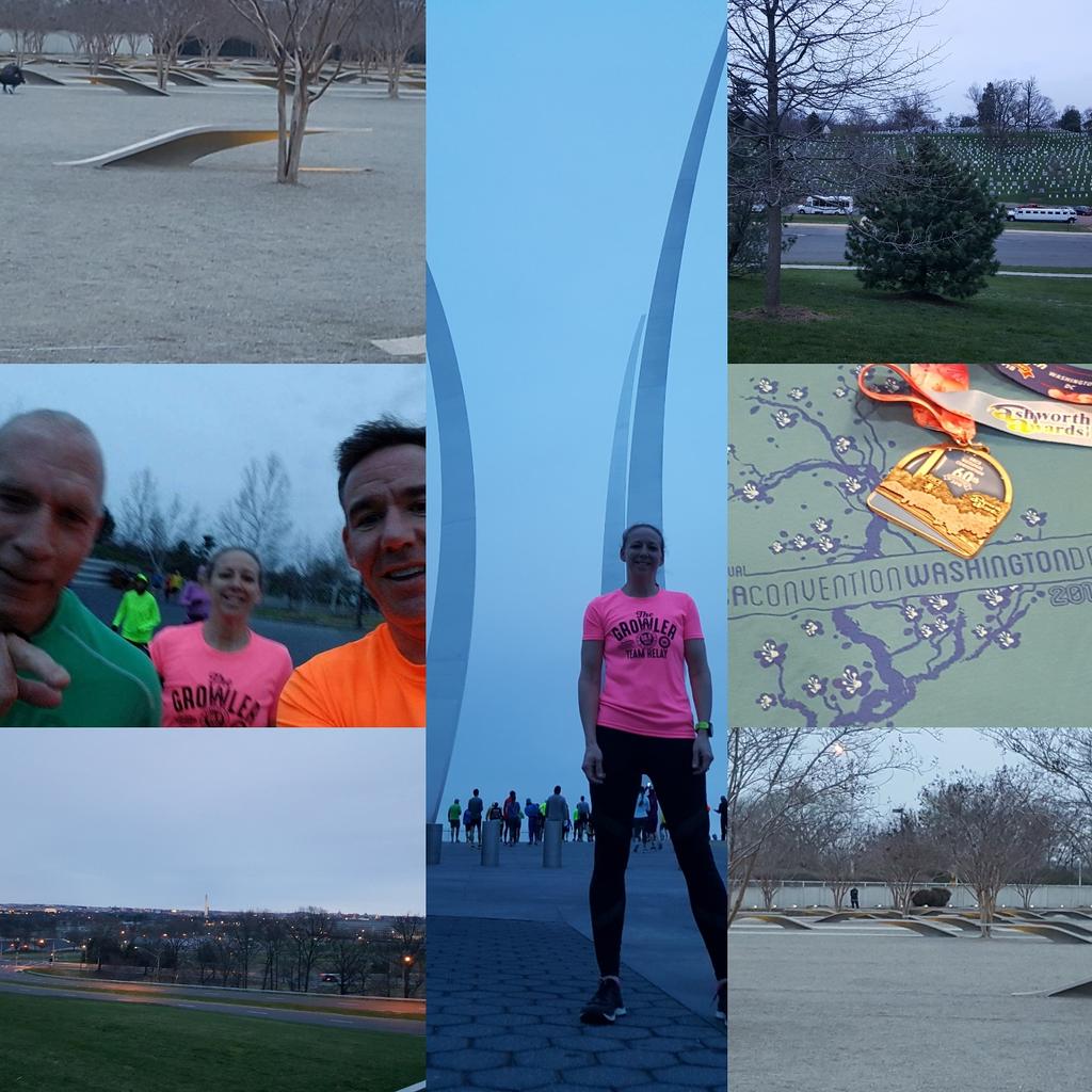 RunaissanceMom's tweet photo. Day 3 of @RRCAnational Convention. Group run to a few sites and ran with Bart! #rrcaontheroad #rrcanational #bartie #rundc #passion https://t.co/WMSceG6Gz2