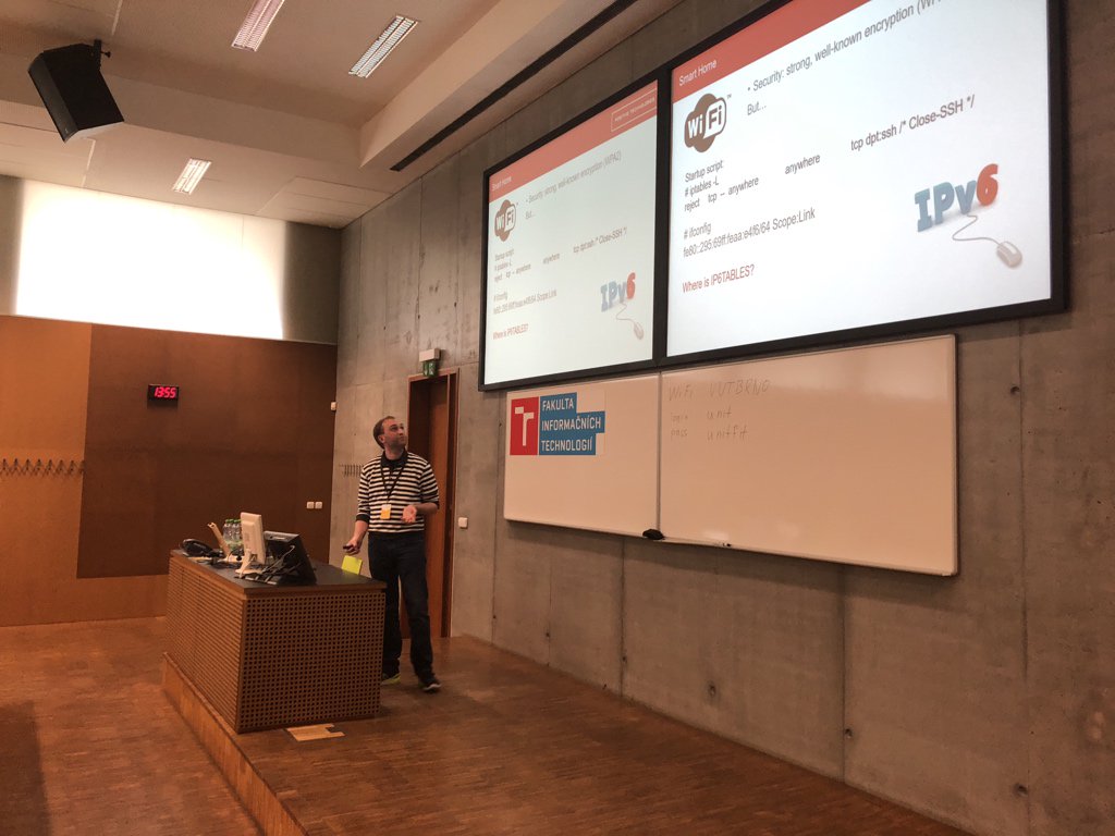 SecSessionCZ's tweet photo. PAVEL NOVIKOV [POSITIVE TECHNOLOGIES] - IoT Security in Mobile Networks https://t.co/mF7YpGhAQW