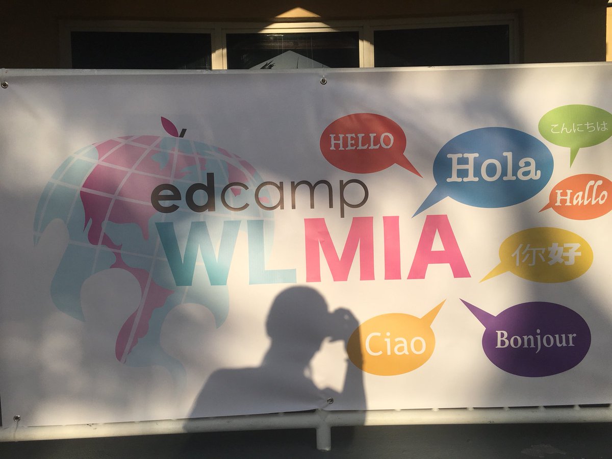 So excited to be at @EdcampWLMIA #gslearning #edcamp