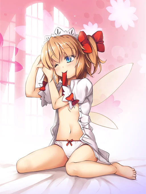 以前描いた着替えサニーの線画に色を塗ってみた
#サニーミルク 