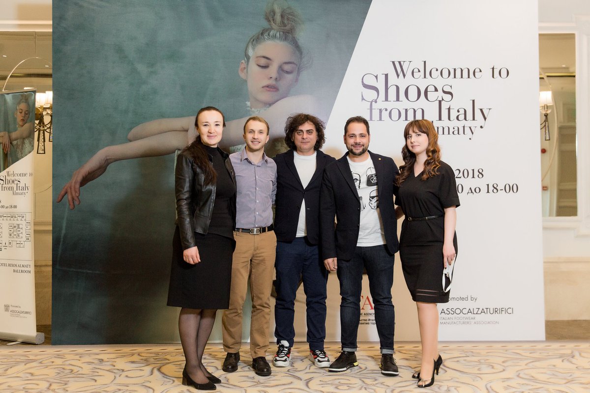 ITAAlmaty's tweet image. Shoes from Italy. Almaty, 4-5-6 aprile 2018. @Itaalmaty, @Itfootwear #rixosalmaty