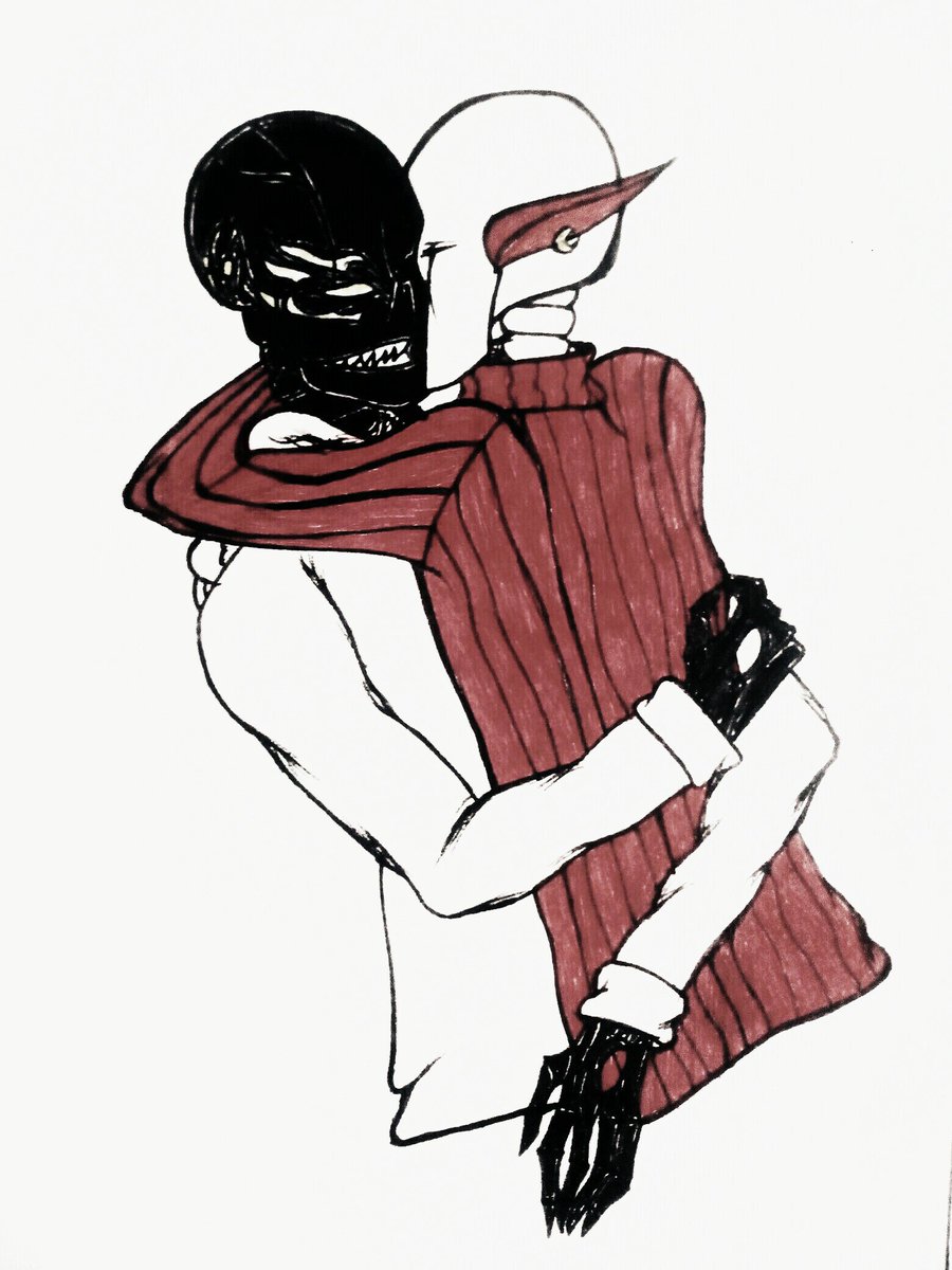 DarkDra23's tweet photo. #Echofell #Underhunter
#G_Sans #EFLamia
Don't cry... I'm here...
For: @MelodyDarkChalk https://t.co/L0FnFDp5Oy