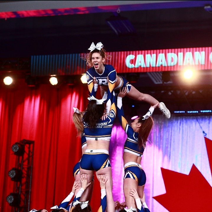 Lady Rams are slaying at #CheerEvolutionNationals2018 😍 0 deductions on Day 1!