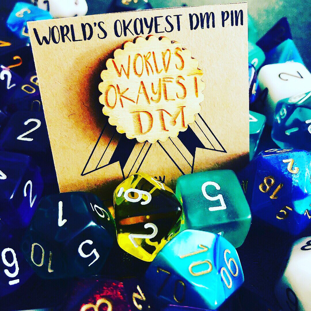 evergreenburrow's tweet photo. Day 2 c2e2 here we come! We are starting to run out of stock, so come by booth 381 for your very own ‘world’s okayest DM’ pins and Korok plushies!
#c2e2 #korok #tabletop #worldsokayestdm #dnd #ttrpg https://t.co/g3OEch5gjp
