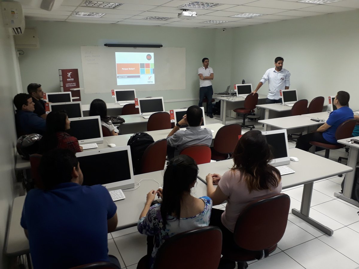 DevGrupoFortes's tweet photo. Evento importante sobre Testes de Software. Parabéns pela iniciativa QA Fortaleza. @cengenharia @rponte #testesdesoftware #qafortaleza https://t.co/4cGf19NguR