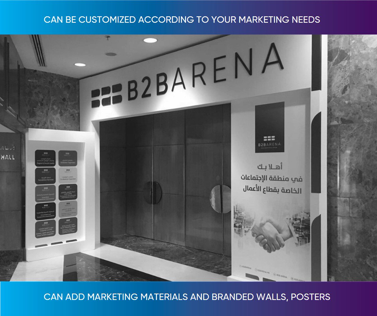 B2BArena's tweet photo. للمنظمين المعارض ,يمكننا تصميم #B2BARENA على احتياجات الدعاية والاعلان الخاصة بك، يمكنك إضافة المواد التسويقة والعلامات التجارية والبانرات. https://t.co/6387ImX7dE