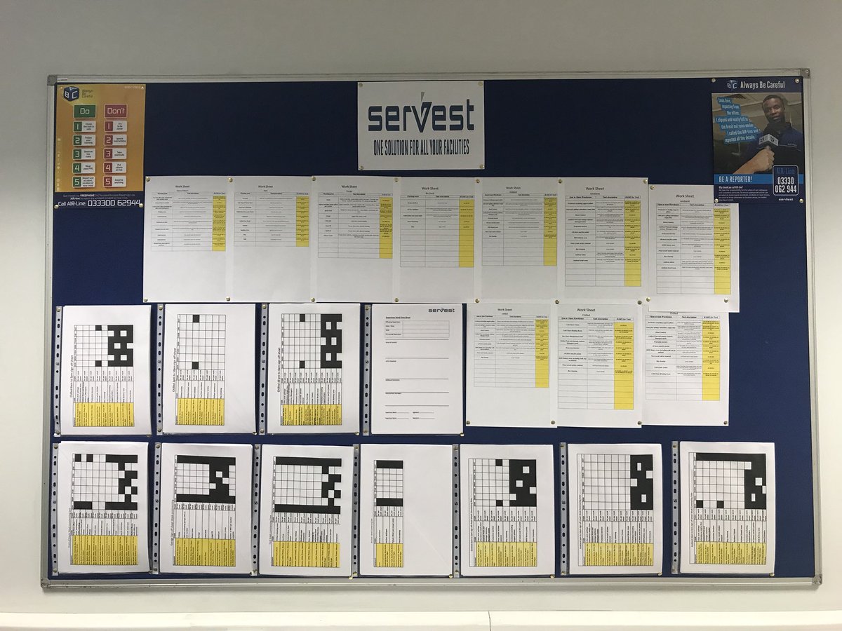 When your customer gives you a notice board, and you are just toooooo excited to wait till Monday @Servest_UK #happysaturday