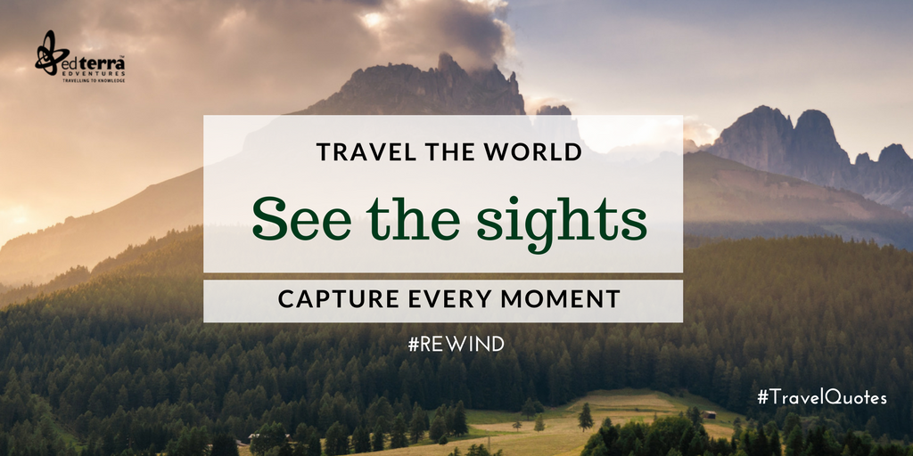 EdTerra's tweet photo. Travel the world, see the sights & capture every moment
Visit our site today & plan your next trip with us https://t.co/w1etKigWAL
#TravelQuotes #Rewind #Travel #Journey #Trip #Tourism #Students #School #World #Learn #Explore #Discover #EdTerraEdventures #TravelwithEdTerra https://t.co/ETF13Ncyww