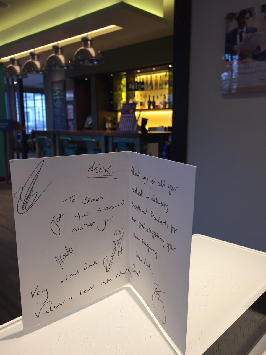 Thank you to @Valerie_PI3R and the Solus North Team, very nice surprise in the post today.... #workhardplayharder <a href="/Team_Leek/">Premier Inn Leek Town Centre</a> <a href="/SDEBDD/">simon ewins</a>