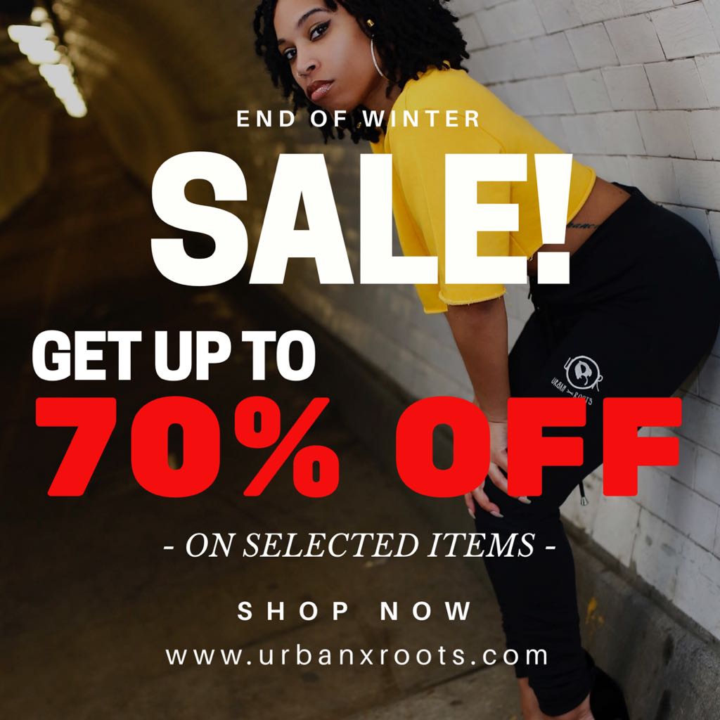 urbanxroots's tweet photo. END OF WINTER SALE!
#Sales #streetwear #styleoftheday #OotdStyle #shoppingonline #tracksuits #mensstyle #Womenswear #fashion #Melanin #Clothing #urban #hisandhers #twitterfashion #wintersale #blogger #womensfashion #fashionaddict #apparel #instafashion #fitness https://t.co/0kzn7adU9S