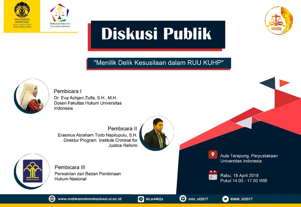 MM_UI2019's tweet photo. Peserta akan mendapatkan e-sertifikat yang akan dikirimkan melalui email. 

Segera daftarkan dirimu melalui link dibawah ini:
https://t.co/wUx6KlJYPT

Batas akhir pendaftaran adalah Rabu, 18 April 2018 pukul 12.00 WIB
(3/4) https://t.co/vpAIXB08Rq