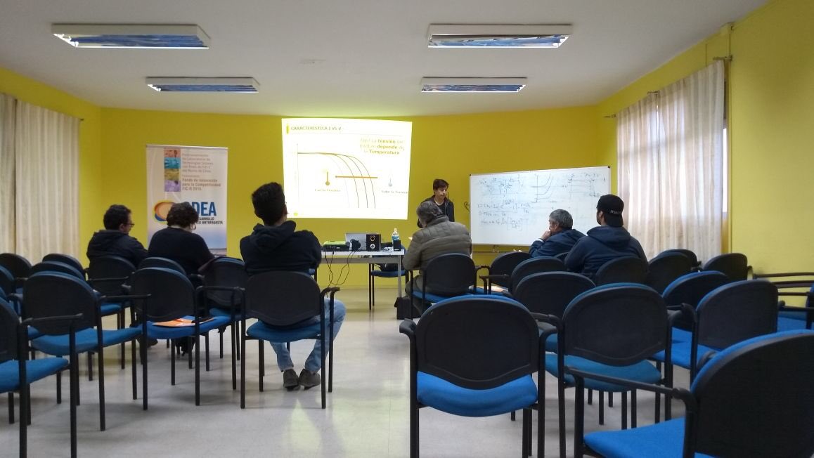 Segunda jornada del curso de fotovoltaica a profesores en Calama <a href="/cdeaua/">CDEAUA</a> <a href="/InnovaGoreAntof/">Innova Fomento Antof</a>