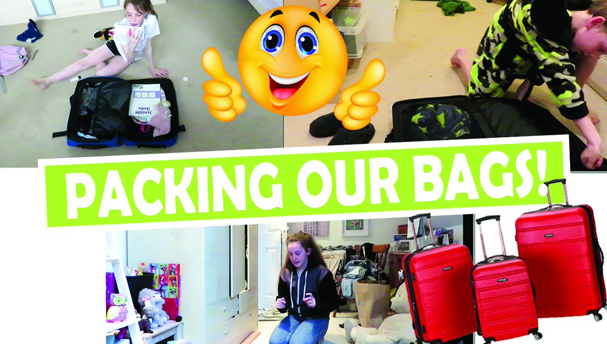 JusttheJeffreys's tweet image. OUR LATEST VLOG! Just... PACKING OUR BAGS! 👜 WATCH IT NOW!!  youtu.be/mC8Wu8nZCwU  #SmallYouTubeArmy #packingbags #saturdaymorning #smallyoutubercommunity #newyoutuber @TheYTForum @YouTuberGainz @smallYTcreators @SmallYoutube #SmallYouTuberArmy #justthejeffreys #Kids #bags