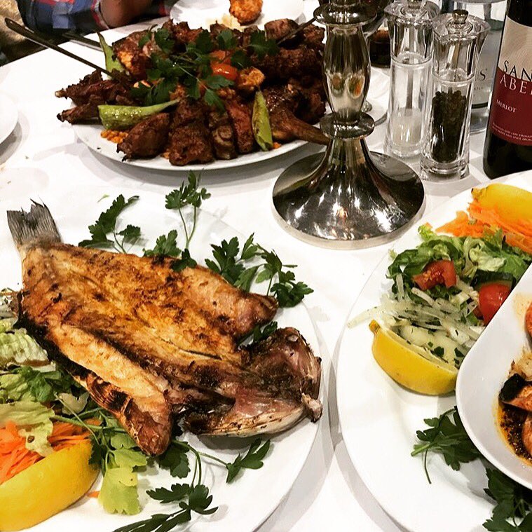 pashaturkishmk's tweet photo. We’re not just about meats at Pasha, why not try our seafood selection! Delicately infused with our flavour from Turkey 🇹🇷 Sea Bass &amp; Jumbo King Prawns also feature so make it seafood Saturday later with us! 

#miltonKeynes #seabass #kingprawns #mangal #turkishgrill #authentic https://t.co/jUBZVPOXQv