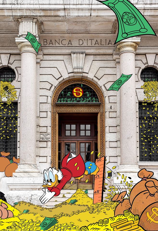 filmonauti's tweet photo. Il barese è noto per avere "vizi da generale e paga da caporale", che Zio Paperone riesca ad insegnarci qualcosa? @bancaditalia #ZioPaperone https://t.co/oAfYDLnffL