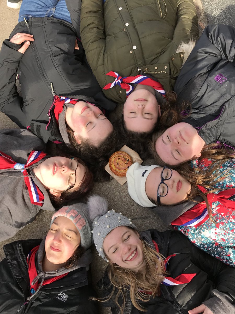 We are all dreaming of a Danish pastry. 🇩🇰❤️💤 no time for napping we need to dash to city hall <a href="/GirlguidingScot/">Girlguiding Scotland</a> <a href="/ScotlandINTOPS/">ScotlandINTOPS</a> <a href="/DenmarkDash/">Denmark Dash</a> <a href="/GuidingGordon/">Girlguiding Gordon</a>