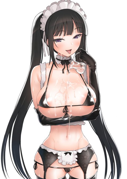 ぬるぬるメイドさん😍 