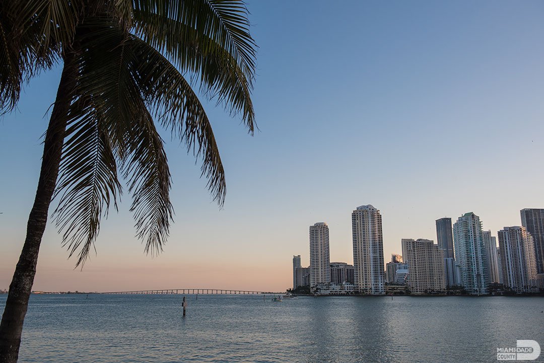 #OurCounty offers so many beautiful views! #Miami #Brickell #RickenbackerCauseway