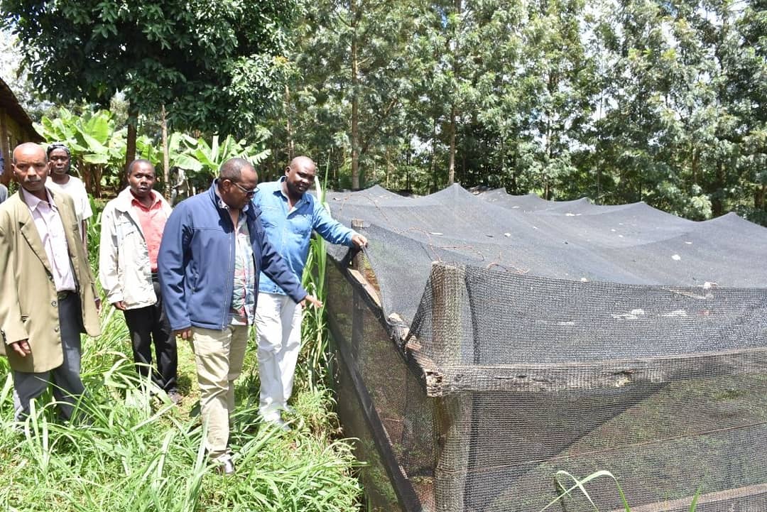 Mp Mathioya Empowerment project launch today, at Mihuti Secondary School in ...