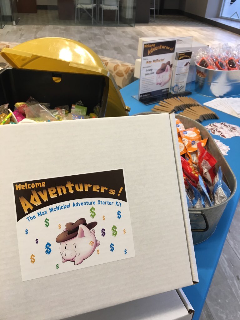 BankSmartCARRIE's tweet image. The 1st Saturday of every month is Adventure Day @AvidiaBank! Join @BankSmartMAX for some savings adventures and grab a prize from his Treasure Chest! #LifeofMax #AvidiaLife