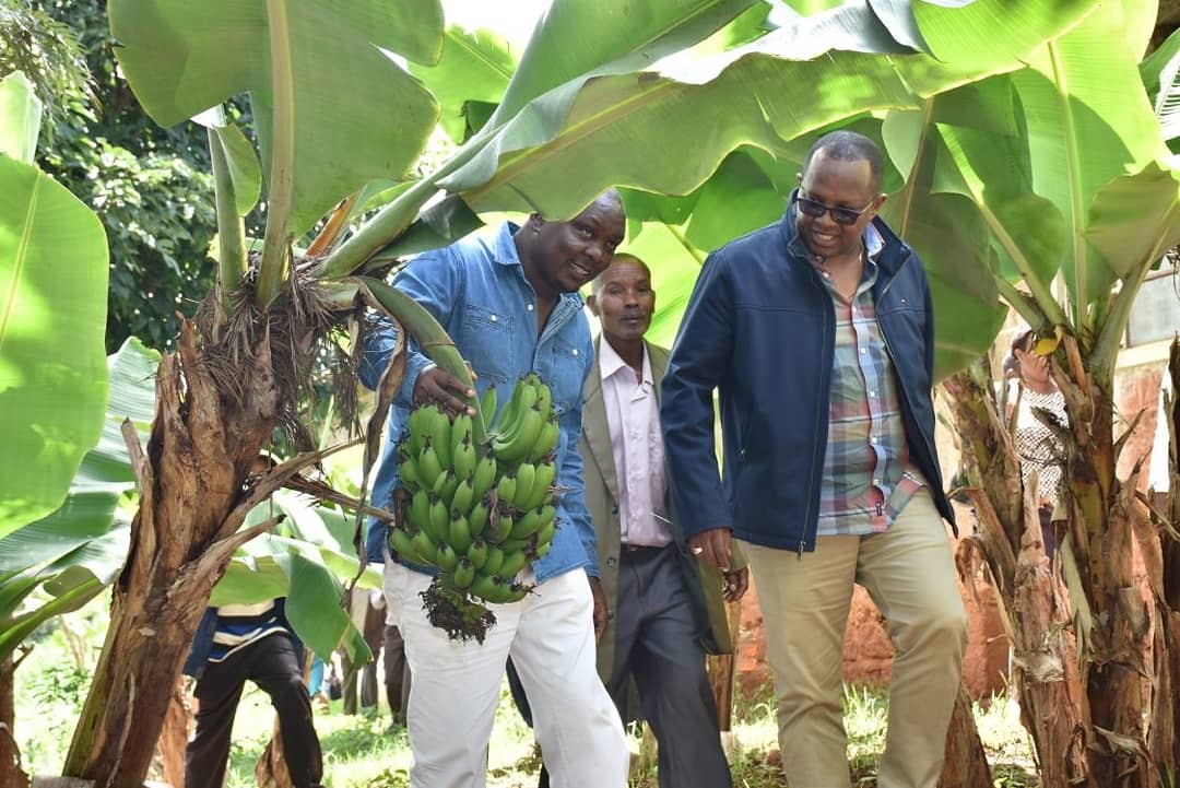 Mp Mathioya Empowerment project launch today, at Mihuti Secondary School in ...