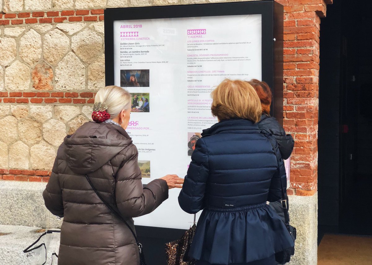 DBlastica's tweet photo. Nena, mira, que echan LAS CALLES hoy, vamos a verla, que me han dicho que es buena! #lascallespelicula #cinemadrid #cinetecamadrid #mataderomadrid https://t.co/42yUasOWhQ